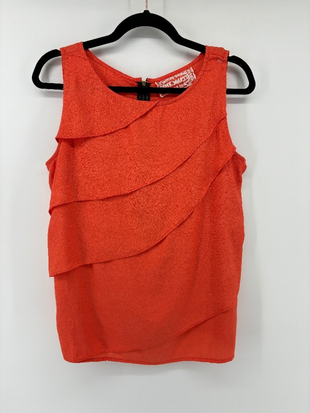 MASSIVE $10 SALE Pink Martini Tiered Tank Top Zipper Back